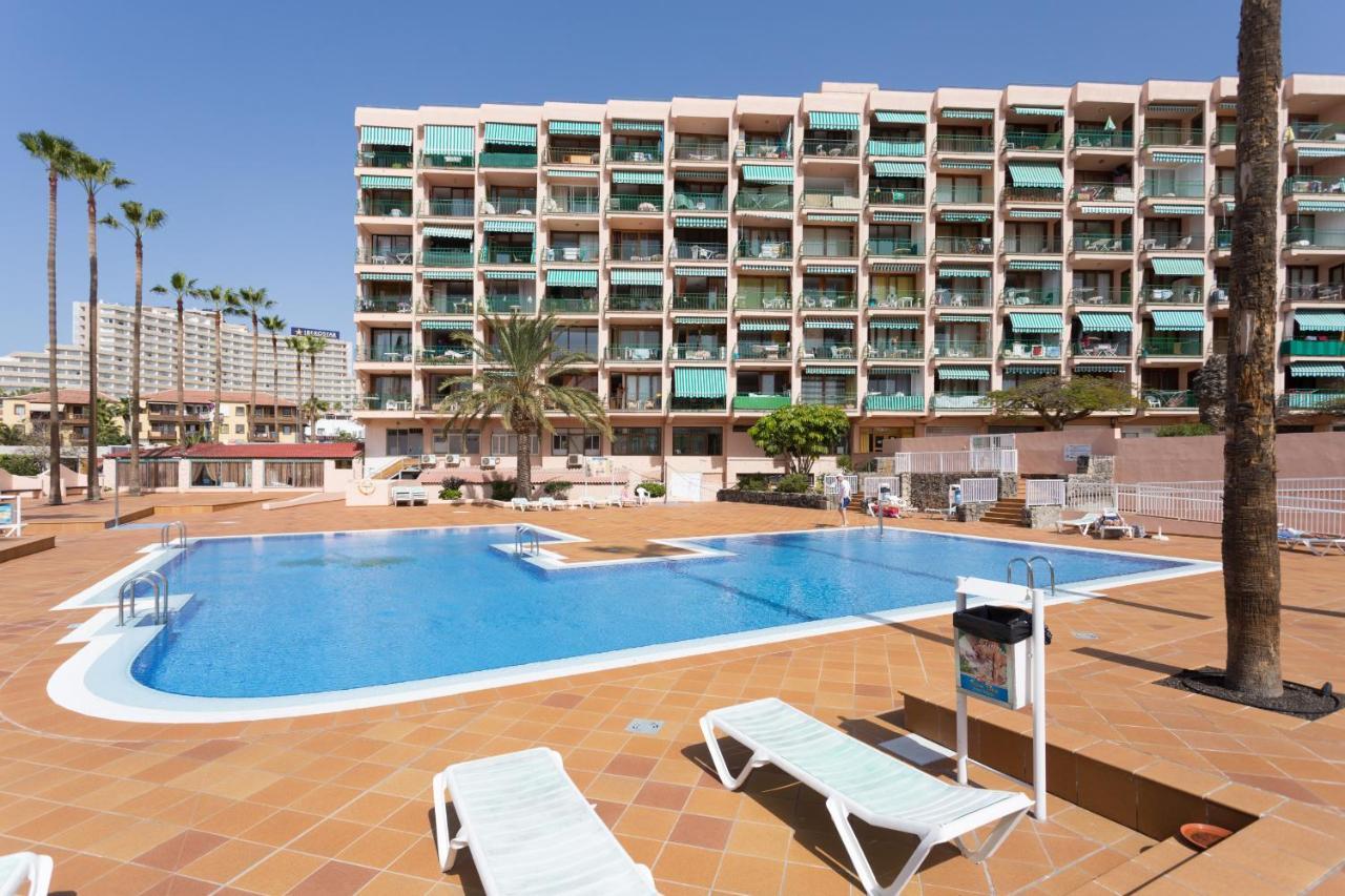 Pool view in Las Americas Center Costa Adeje  Exterior foto